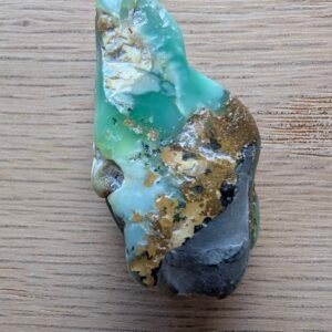 Vivid Lime Green Turquoise Polished Freeform